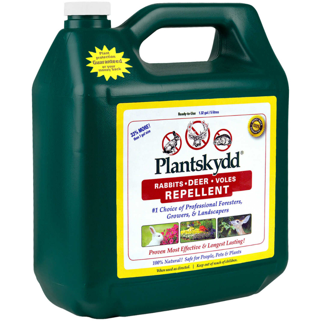 PlantSkydd - 1.3 gallons - ready to use liquid animal repellent image 0